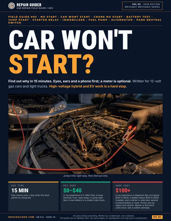 Car Won't Start? Find Out Why in 15 Minutes — Driveway Mechanic Series cover