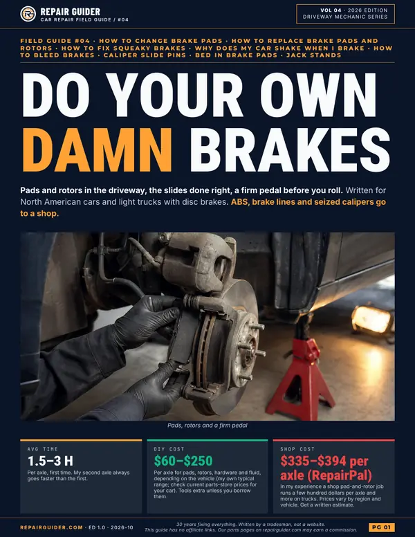 Replace Brake Pads and Rotors — Driveway Mechanic Series cover